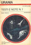 Testi e note n. 1 cover image